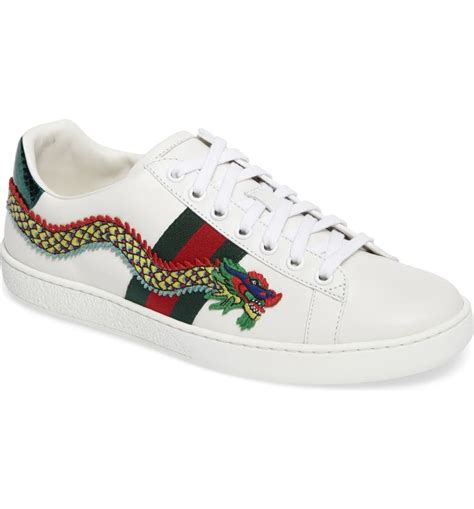 red gucci dragon|gucci dragon shoes.